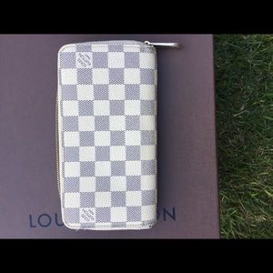 Louis Vuitton Zippy Damier Azur